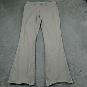 Mavi Jeans Womens 31 Brown‎ Flared Low Rise Preppy Stretch Pockets